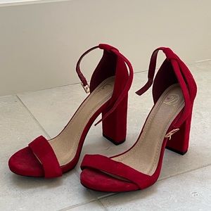 Ruby red heels
